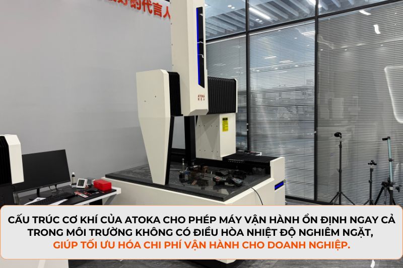 Sự đột phá công nghệ của máy đo cmm 3d tại ATOKA